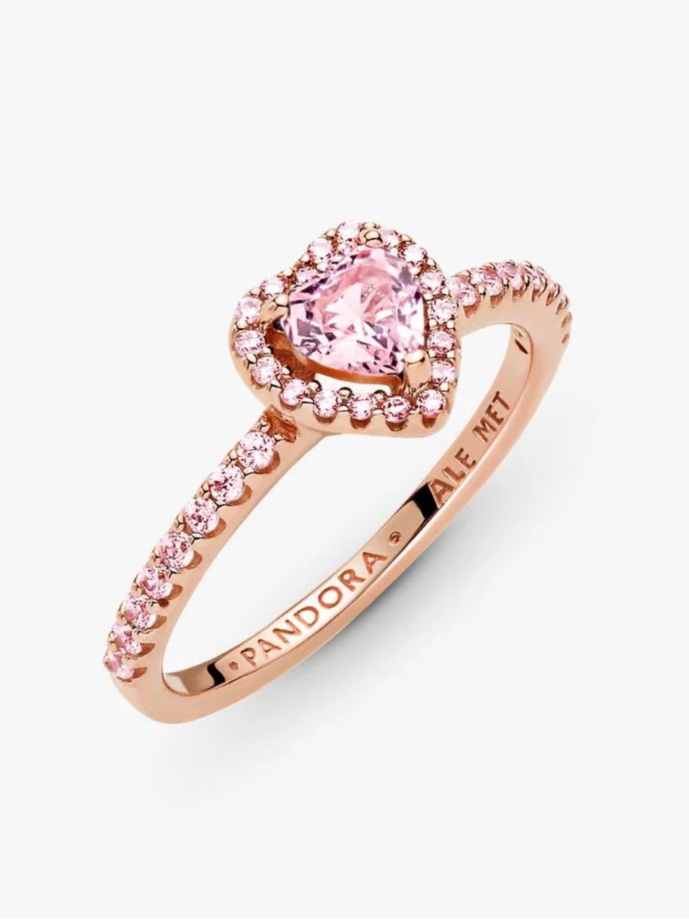 Pandora Rose Gold Heart Ring